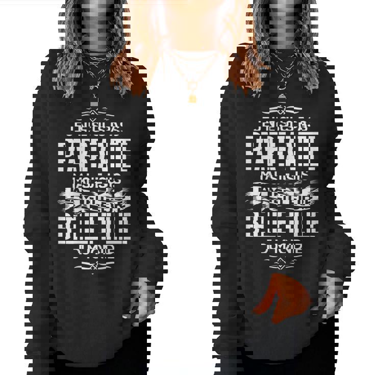Meilleure Belle-Fille Du Monde Super Cadeau Fête Des Mères Sweat-shirt pour femme