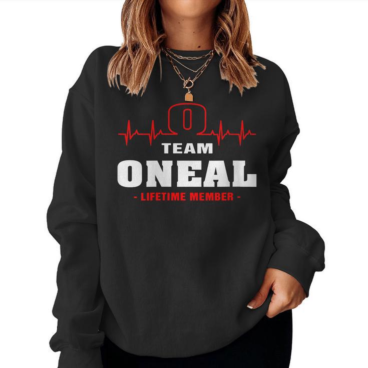 Women's Oneal Last Name Family Name Team Oneal Life Member Sweatshirt Frauen