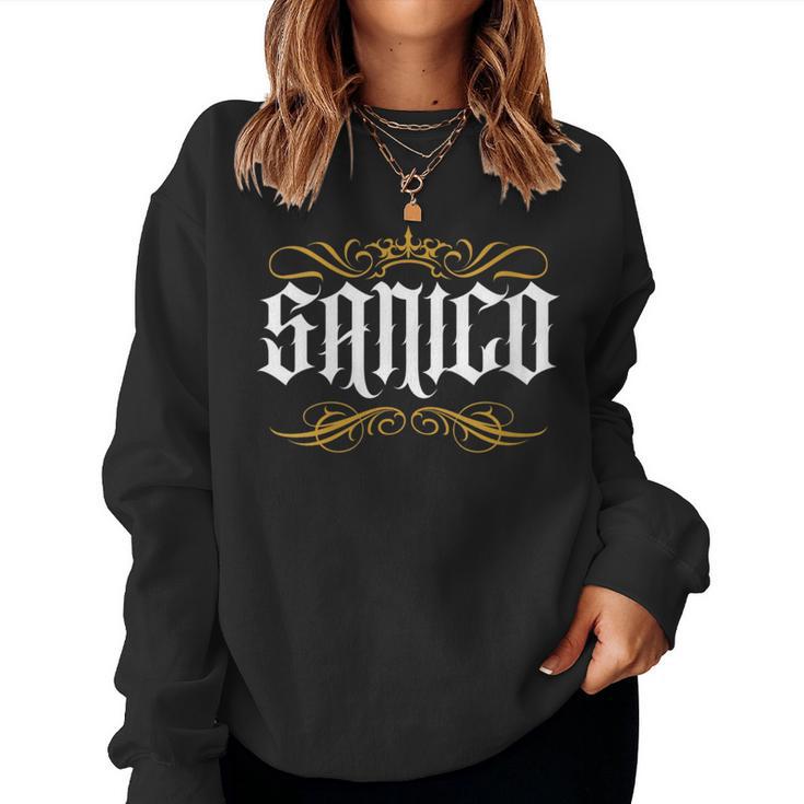 Women's Sanico Filipino Surname Philippines Tagalog Family Sweatshirt Frauen