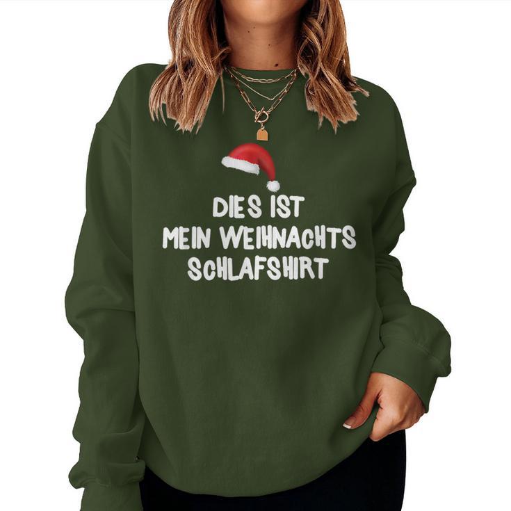 Christmas Sleeping Christmas Women's Sweatshirt Frauen