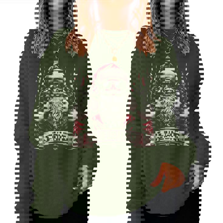 Sleigher Hail Santa Claus Christmas Rock Music Women Women