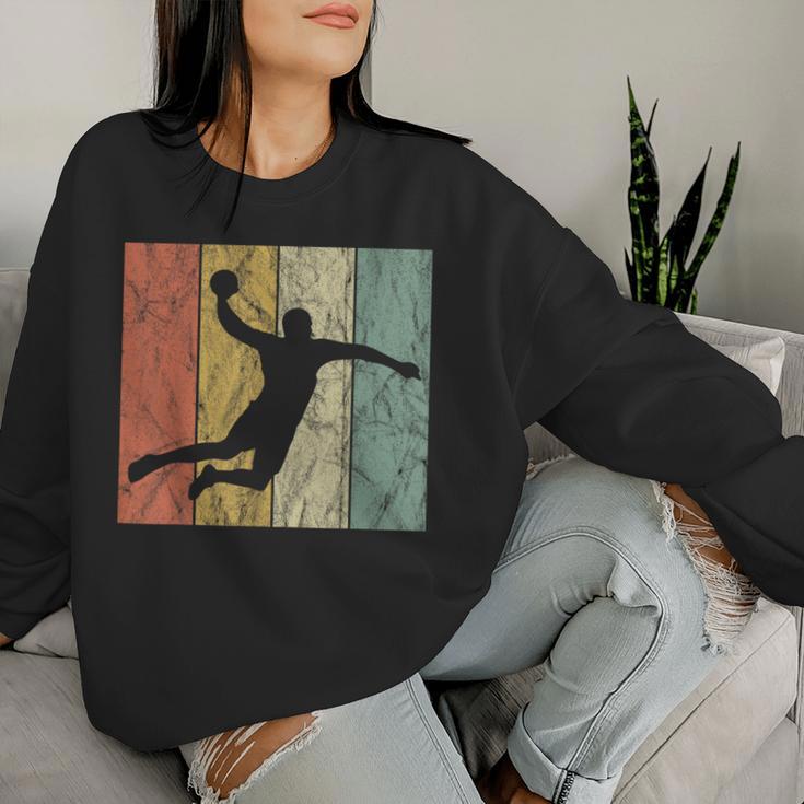 Handball For And Handball Fans Sweatshirt Frauen Geschenke für Sie