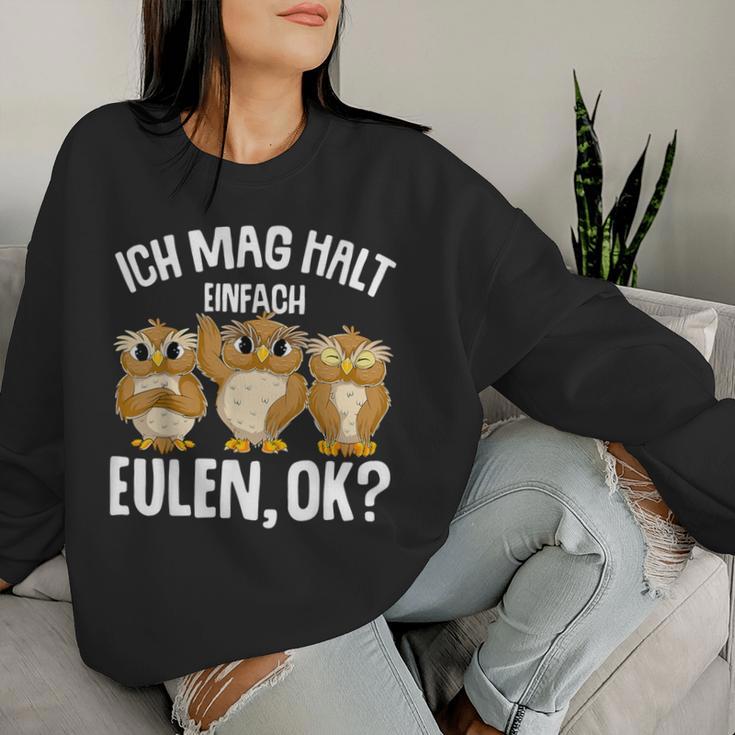 Ich Mag Halt Owls Children's Girls' S Sweatshirt Frauen Geschenke für Sie