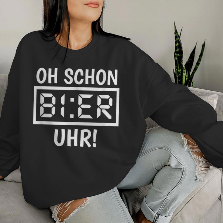 Oh Schon Bier Watch Beer Sayings Sweatshirt Frauen Geschenke für Sie