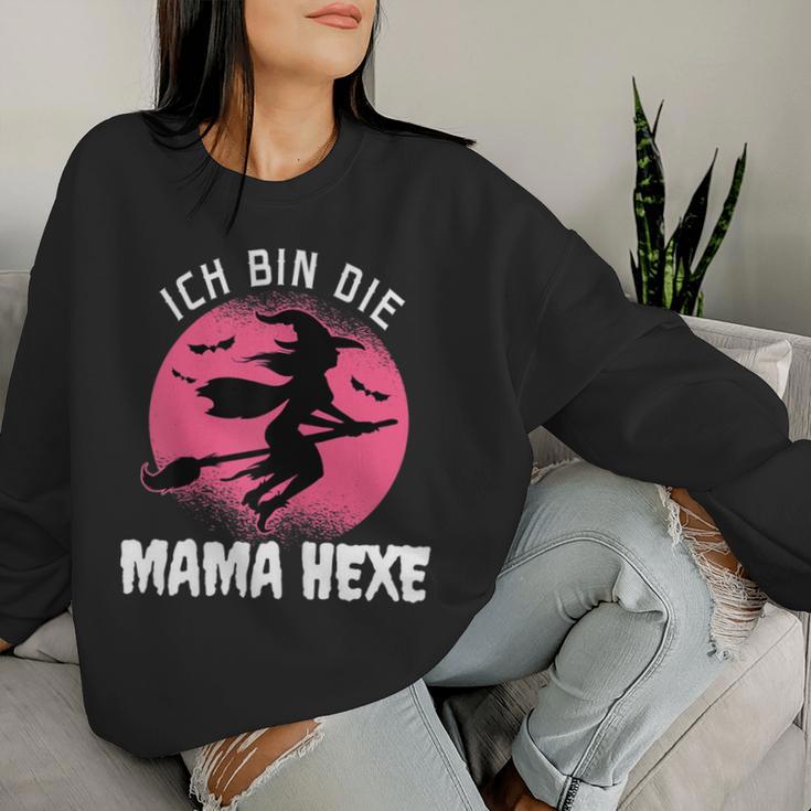 Women's Ich Bin Die Mama Hexe Sweatshirt Frauen Geschenke für Sie