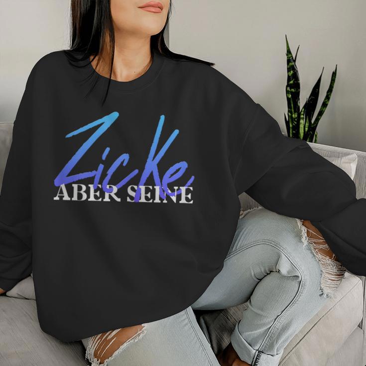 Women's Zicke Aber Seine Idiot Aber Ihr Paar Slogan Couple Sweatshirt Frauen Geschenke für Sie