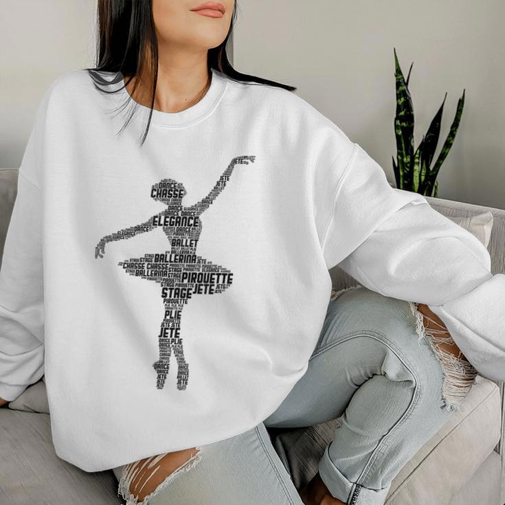 Ballerina Ballet Girls' Women's Sweatshirt Frauen Geschenke für Sie