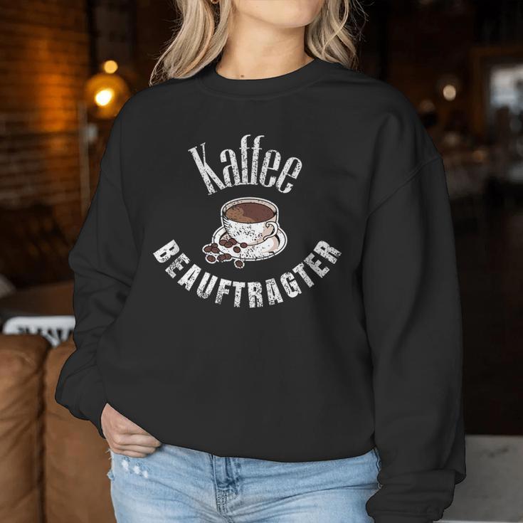 Coffee Commissioner Sweatshirt Frauen Lustige Geschenke