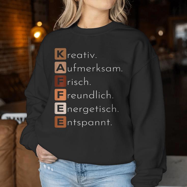 Coffee Lovers Women Sweatshirt Frauen Lustige Geschenke