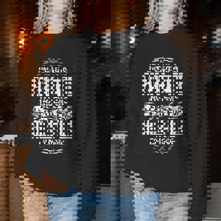 Meilleure Belle-Fille Du Monde Super Cadeau Fête Des Mères Sweat-shirt pour femme Cadeaux drôles