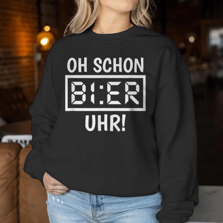 Oh Schon Bier Watch Beer Sayings Sweatshirt Frauen Lustige Geschenke