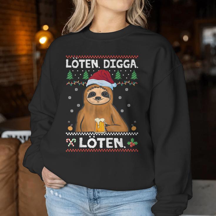 Soldering Digga Soldering Sloth S Sweatshirt Frauen Lustige Geschenke