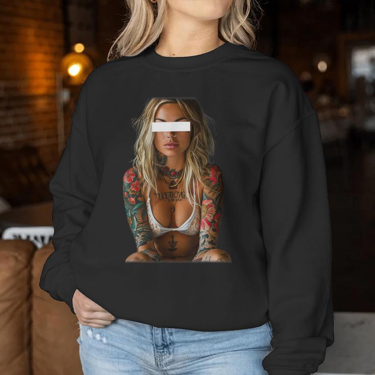 Vintage Sexy Girl Sweatshirt Frauen Lustige Geschenke