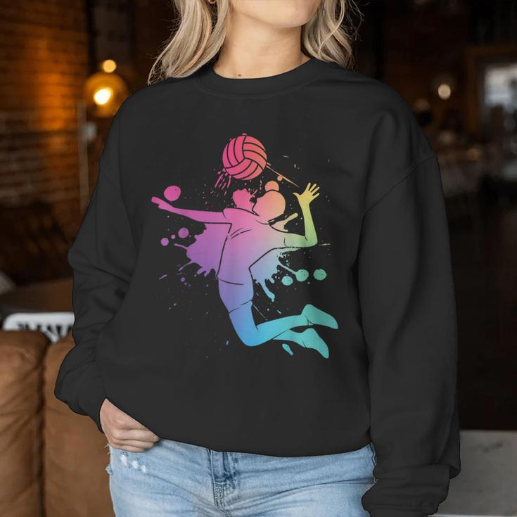 Volleyball For And Children Sweatshirt Frauen Lustige Geschenke