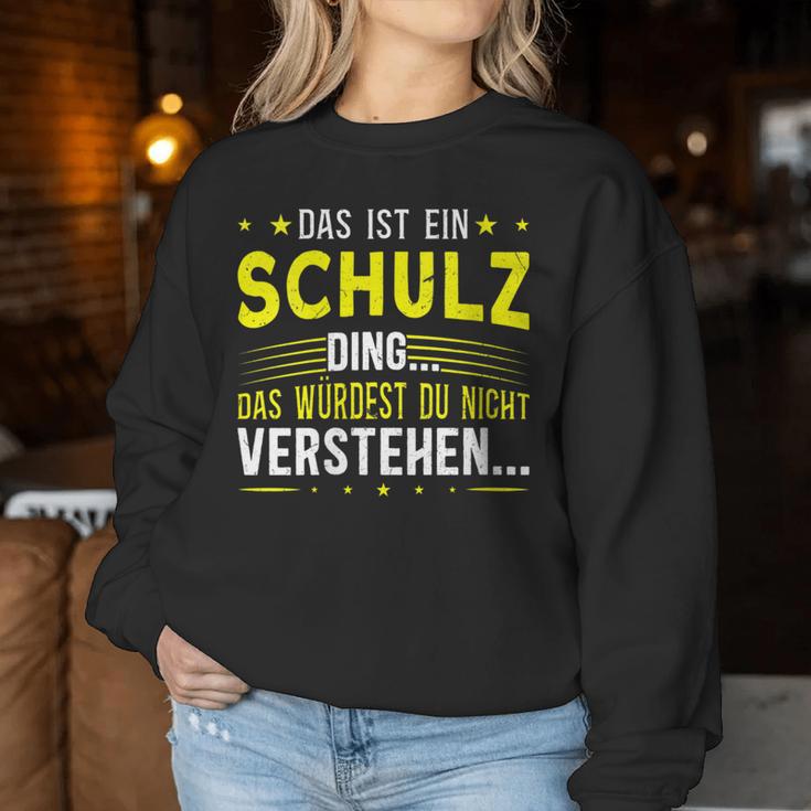 Women's With-Neck Das Ist Ein Schulz Ding Sweatshirt Frauen Lustige Geschenke