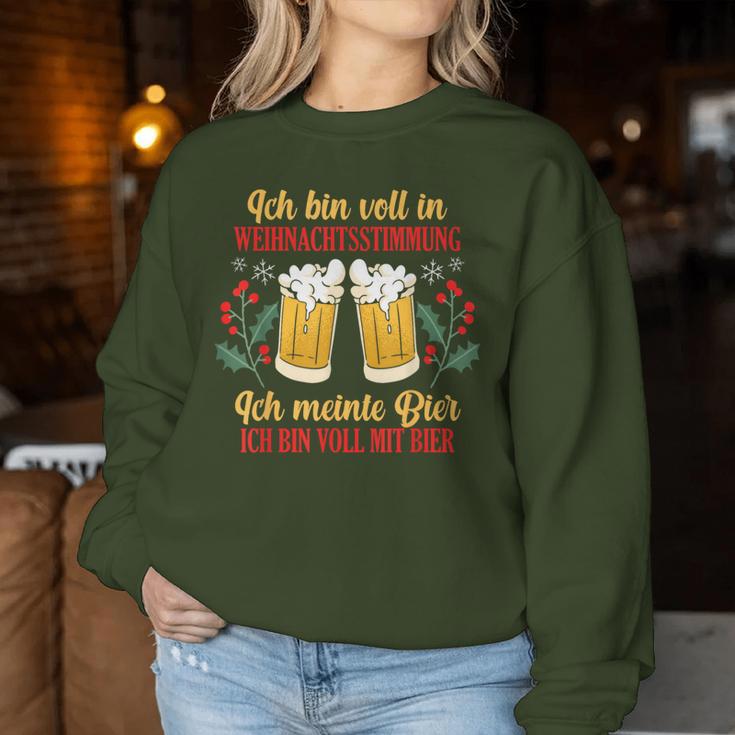 Christmas Beer Drunken Santa Claus Sweatshirt Frauen Lustige Geschenke