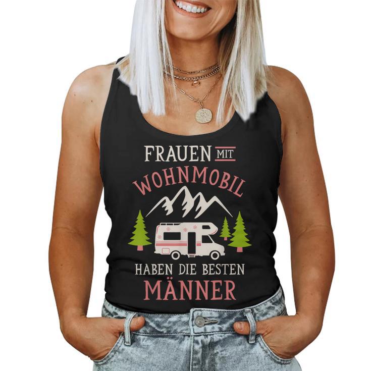 Camping Frauen Mit Wohnmobil Haben Die Besten Männer Camper Tank Top Frauen