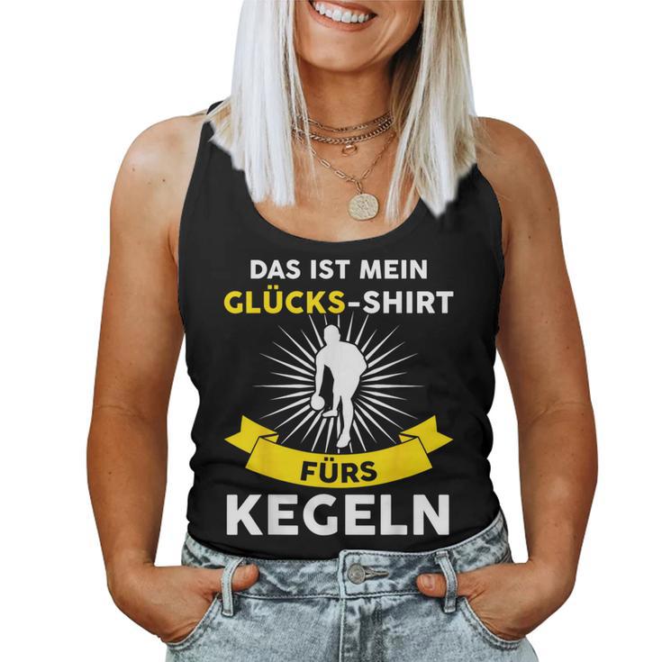 Das Ist Mein Glücks- Für Kegeln Bowling Kegels Tank Top Frauen