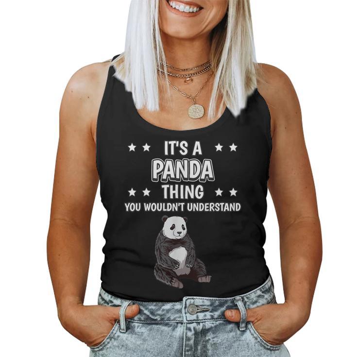 Ist So Ein Panda Ding Lustiger Spruch Pandas Tank Top Frauen