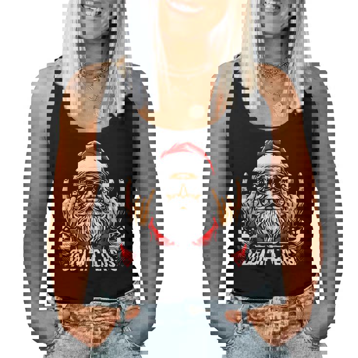 Sigma Claus Christmas Rizz Santa Rizzmas N Boy Girl Women Tank Top