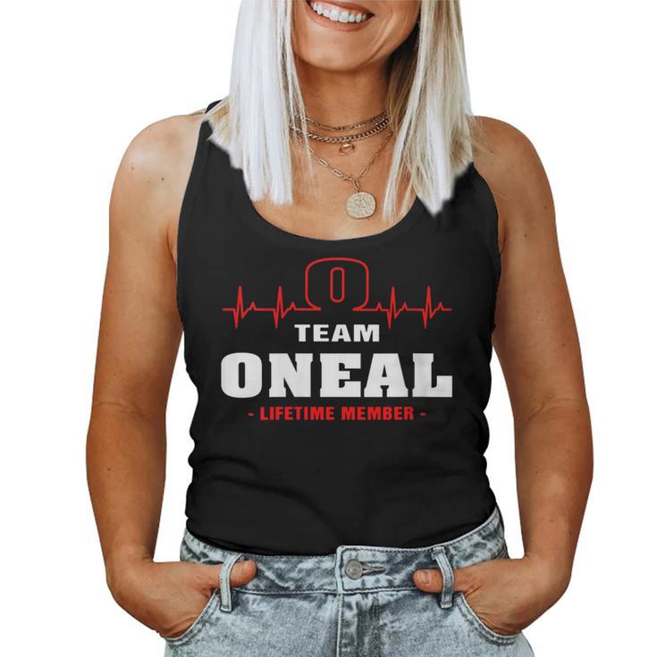 Women's Oneal Last Name Family Name Team Oneal Life Member Tank Top Frauen