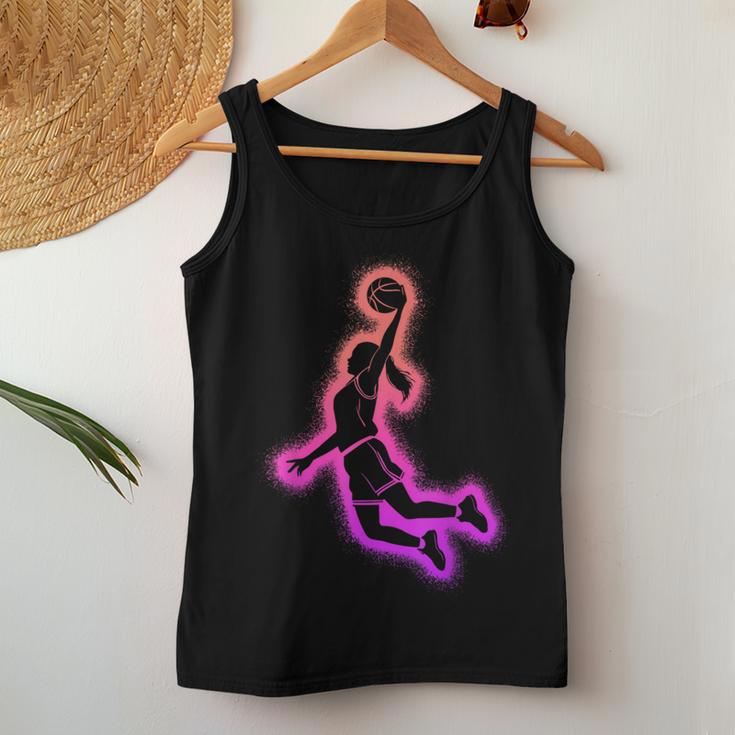 Basketballerin Women's Basketball Girls' Tank Top Frauen Lustige Geschenke