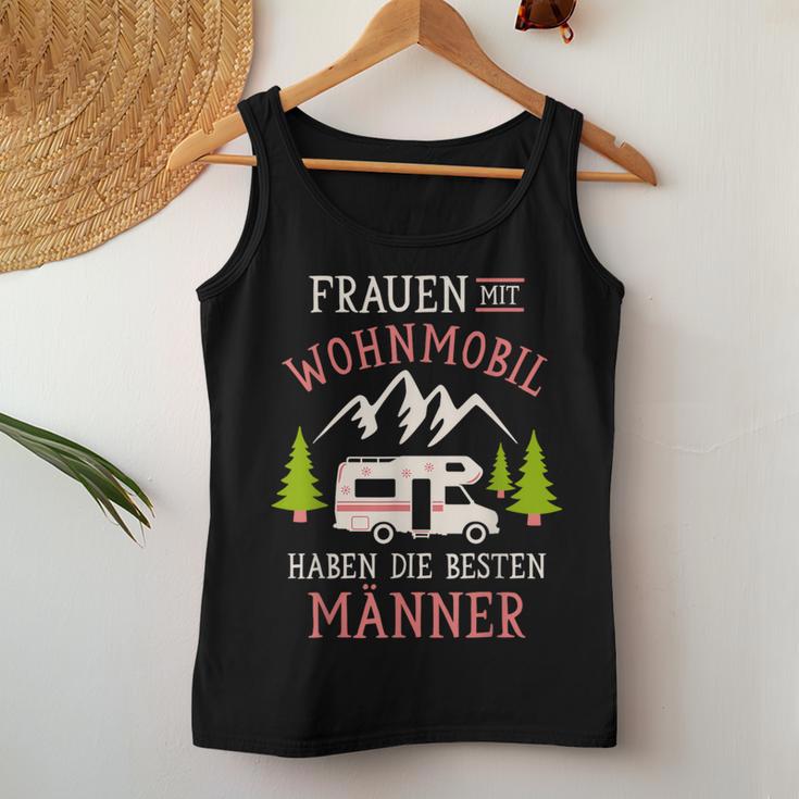 Camping Frauen Mit Wohnmobil Haben Die Besten Männer Camper Tank Top Frauen Lustige Geschenke