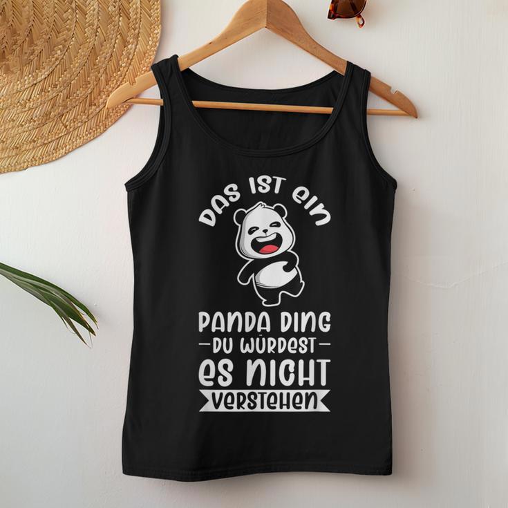 Das Ist Ein Panda Ding Panda Panda Bear Tank Top Frauen Lustige Geschenke