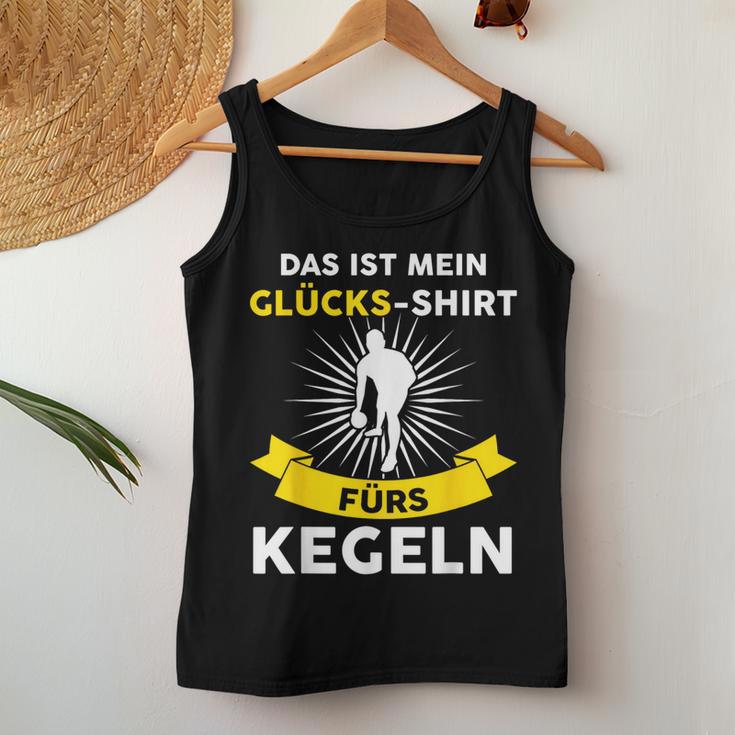 Das Ist Mein Glücks- Für Kegeln Bowling Kegels Tank Top Frauen Lustige Geschenke