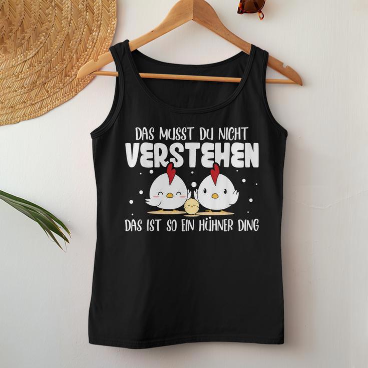 Das Ist So Ein Hühner Ding Chicken Owner Chicken Holder Tank Top Frauen Lustige Geschenke