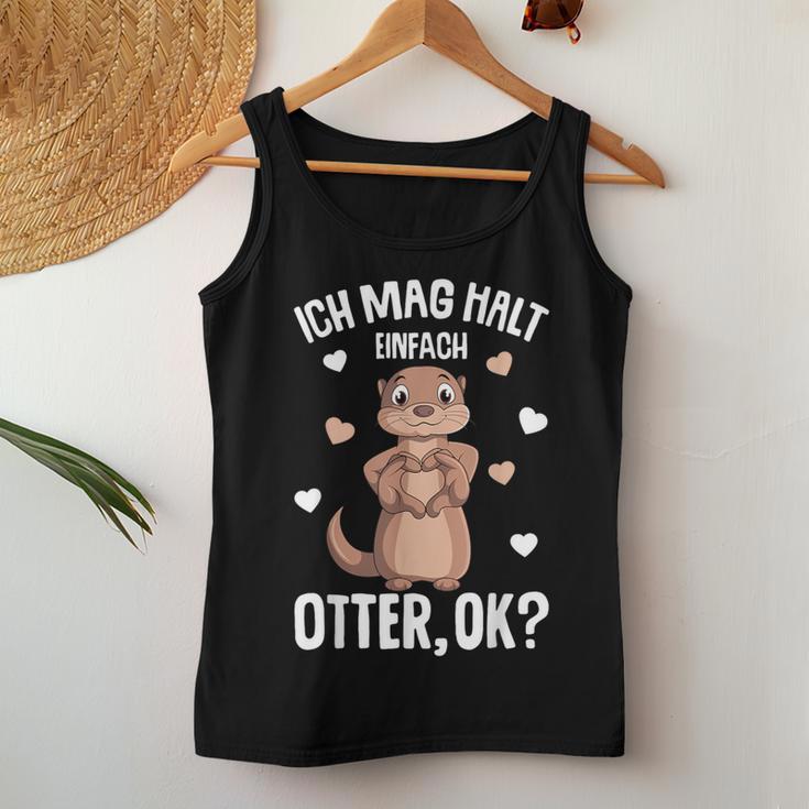 Ich Mag Halt Otter Seeotter Children's Women's Girls' Tank Top Frauen Lustige Geschenke