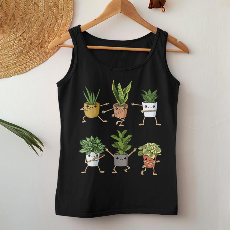 Plants Fan Gardener Pot Plant Florist Tank Top Frauen Lustige Geschenke