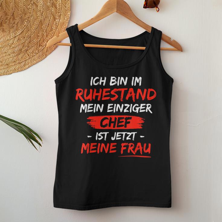 Retirement Pensioner 2024 Man Retirement Admission Decoration Retirement Tank Top Frauen Lustige Geschenke