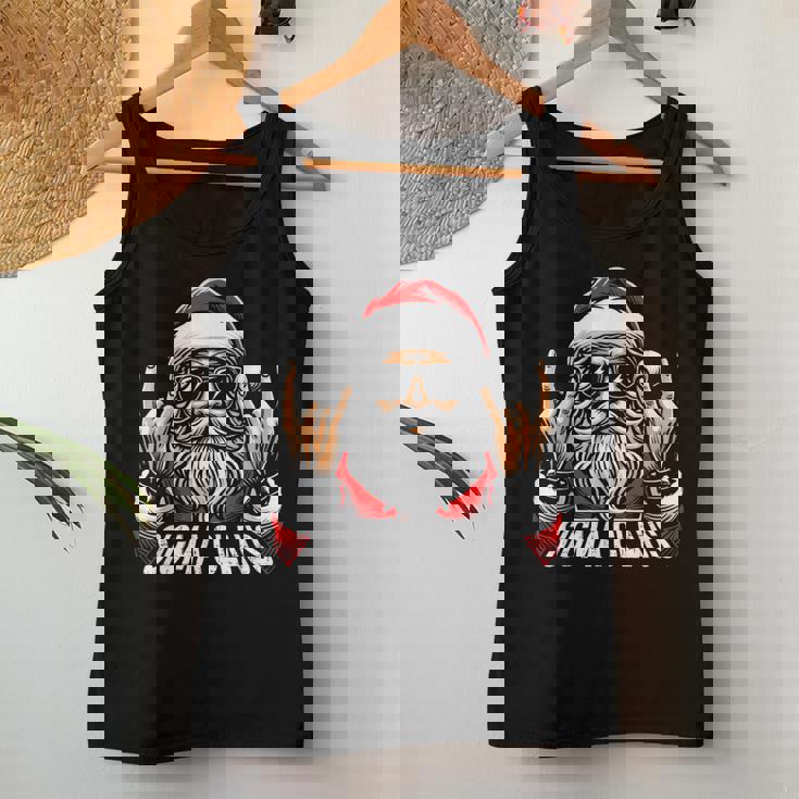 Sigma Claus Christmas Rizz Santa Rizzmas N Boy Girl Women Tank Top Personalized Gifts