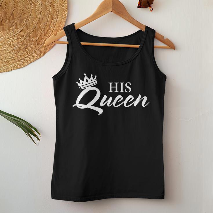 Women's Her King His Queen Couple Tank Top Frauen Lustige Geschenke