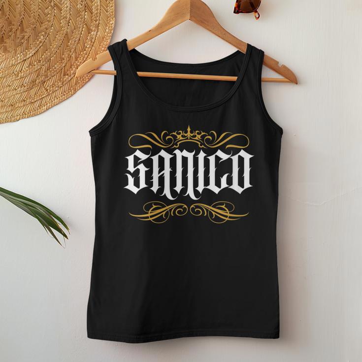 Women's Sanico Filipino Surname Philippines Tagalog Family Tank Top Frauen Lustige Geschenke