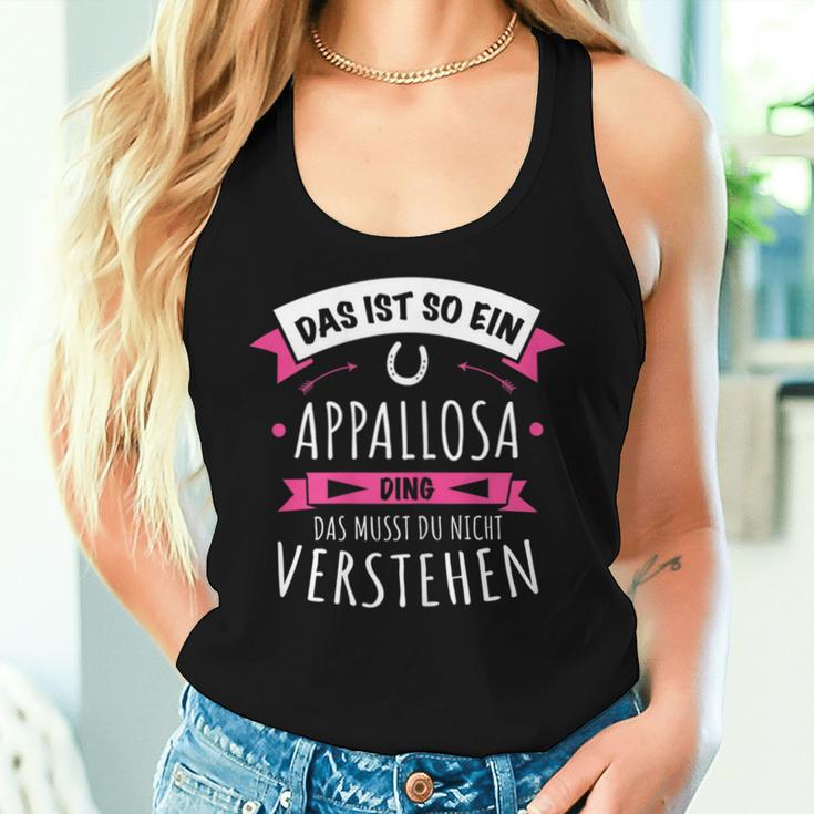 Appaloosa Horse Breed Das Ist So Ein Appaloosa Ding Tank Top Frauen Geschenke für Sie