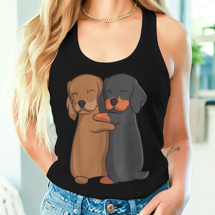 Dachshund Dachshund Teckel Women's Tank Top Frauen Geschenke für Sie