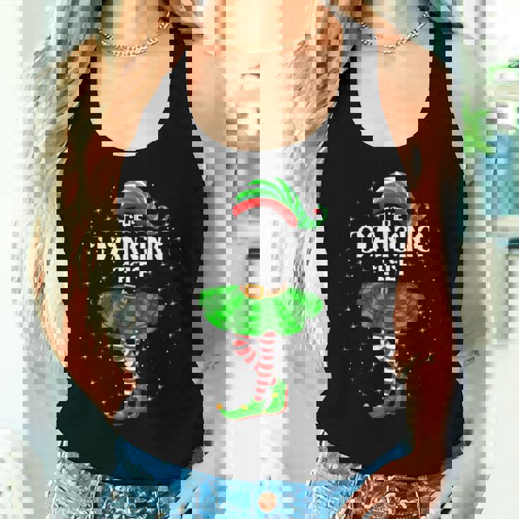 Dancing Elf Christmas Family Matching Girls Xmas Dance Women Tank Top Gifts for Her