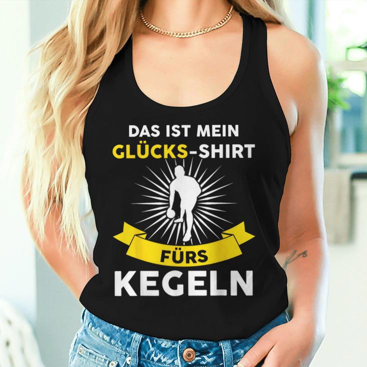 Das Ist Mein Glücks- Für Kegeln Bowling Kegels Tank Top Frauen Geschenke für Sie