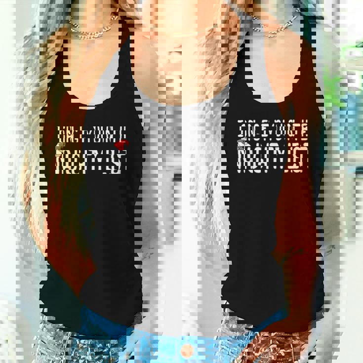 Christmas I Can Get You On Naughty List Women Women Tank Top Gifts for Her