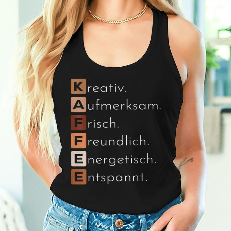 Coffee Lovers Women Tank Top Frauen Geschenke für Sie