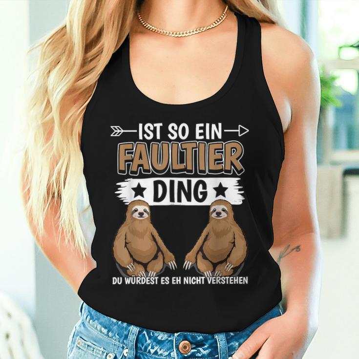 Ist So Ein Slotier Ding Sloths S Tank Top Frauen Geschenke für Sie