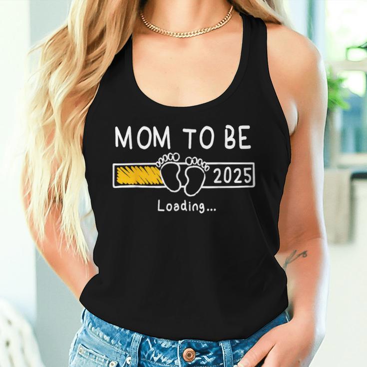 Mama Wird 2025 Loading Mama Est 2025 Wird Zur Mama Befördert Tank Top Frauen Geschenke für Sie