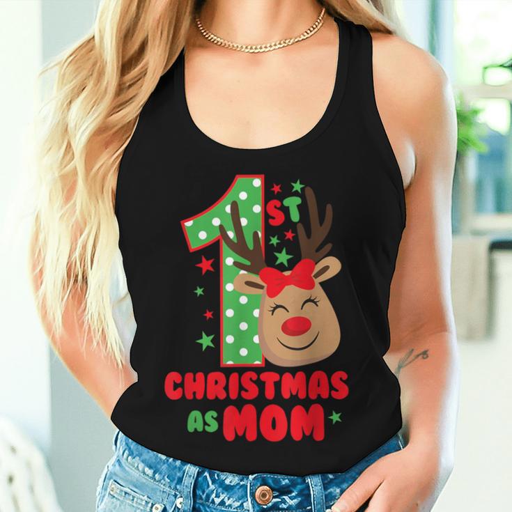 Mein Erstes Weihnachten Als Mama Passt Zur Familie Erstes Weihnachten Tank Top Frauen Geschenke für Sie