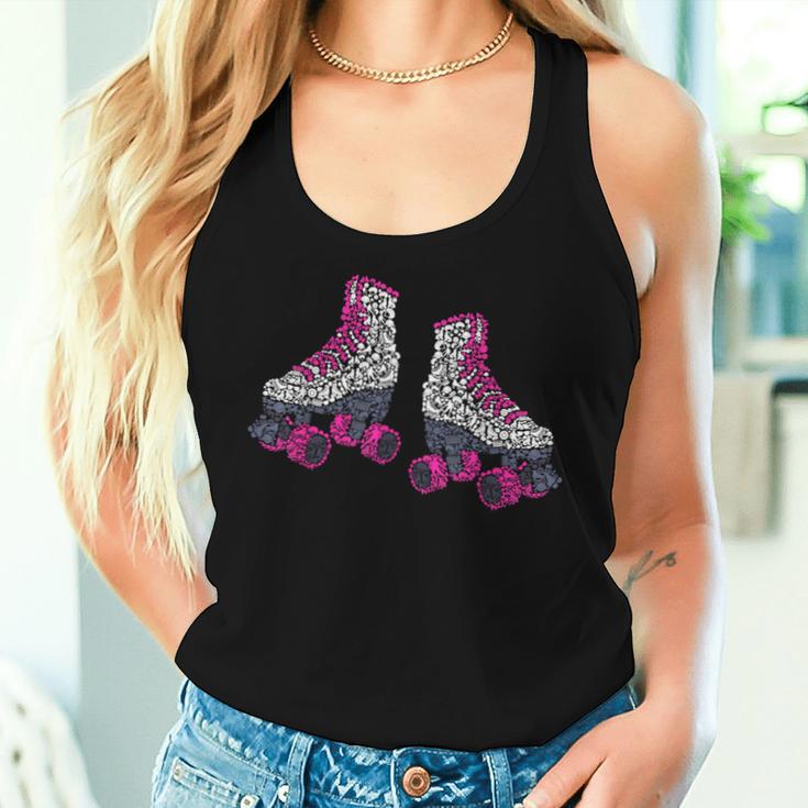 Roller Skates Girls Roller Skates Roller Girl Roller Skates Tank Top Frauen Geschenke für Sie