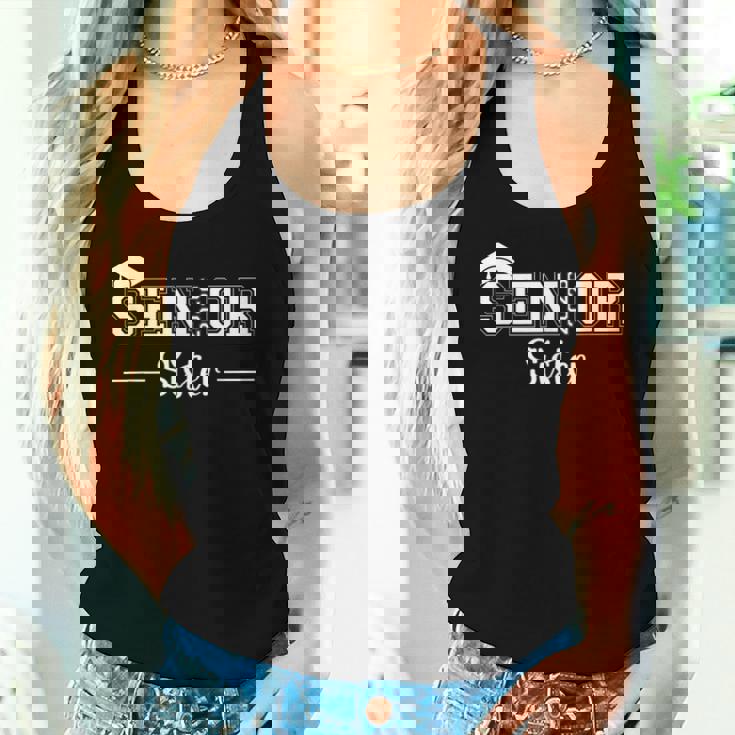 Senior 2026 Sister Class Of 2026 Sister Graduate Graduation Women Tank Top Gifts for Her