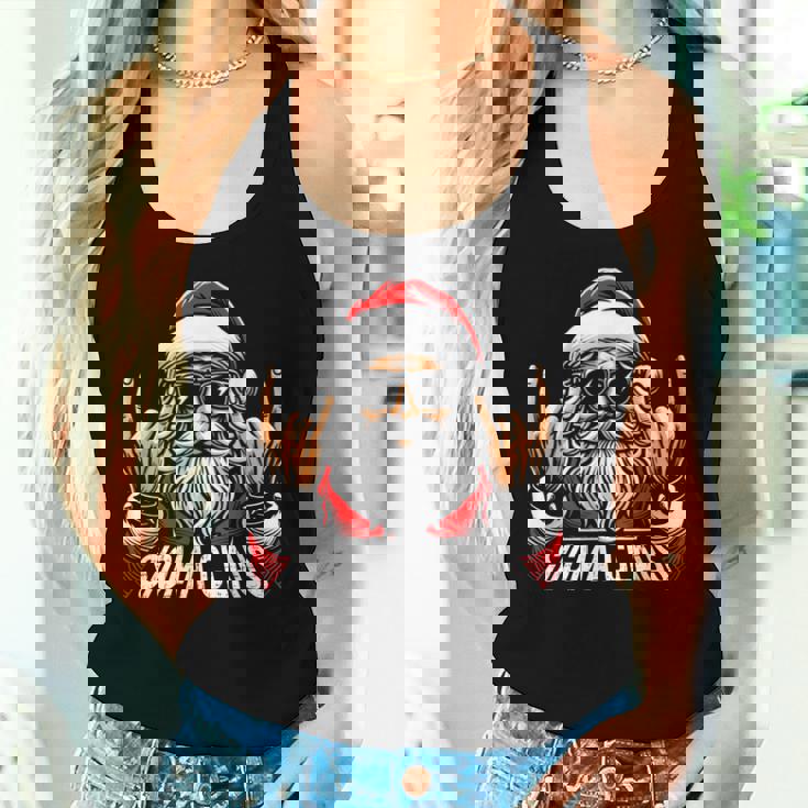 Sigma Claus Christmas Rizz Santa Rizzmas N Boy Girl Women Tank Top Gifts for Her