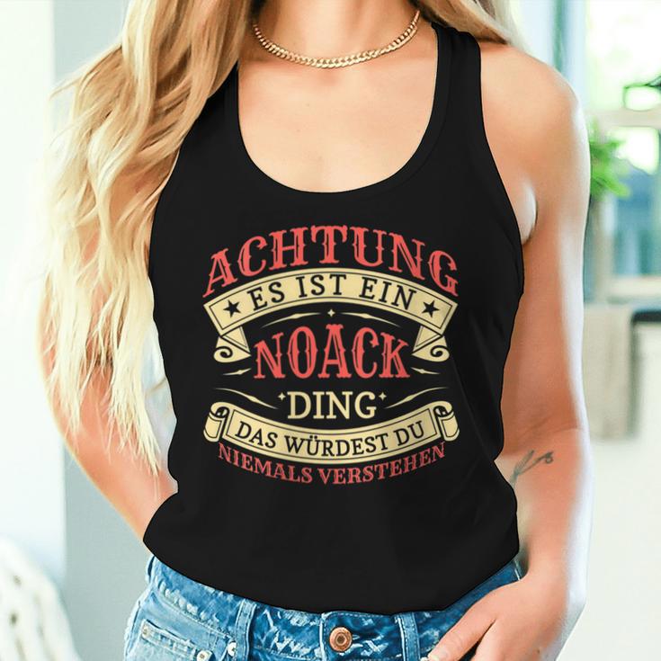 Women's Achtung Es Ist Ein Noack Ding Tank Top Frauen Geschenke für Sie