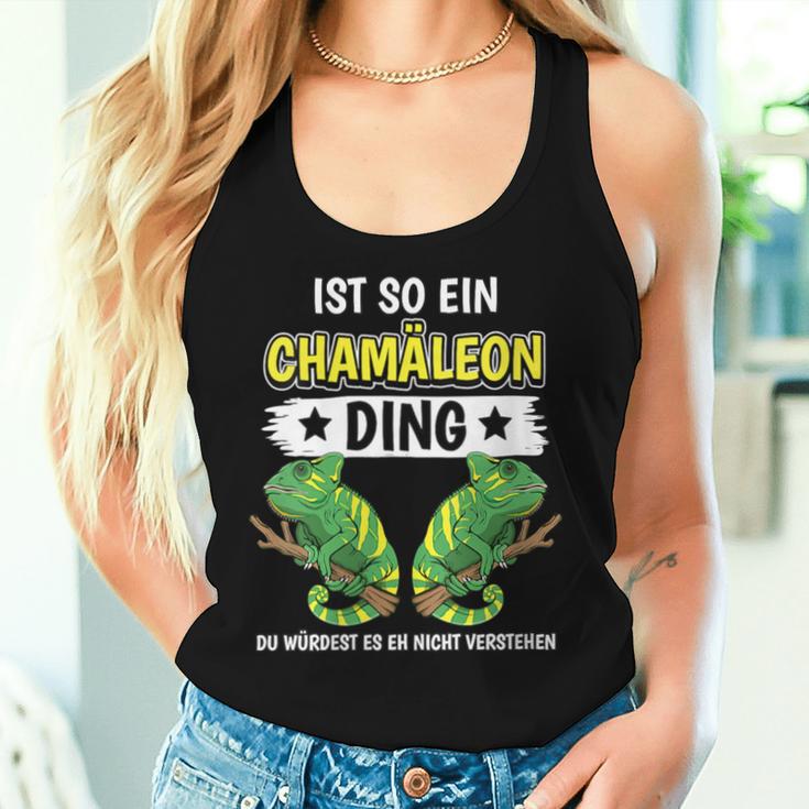 Women's Chameleons Sachen Ist Such A Chameleon Ding Chameleon Tank Top Frauen Geschenke für Sie